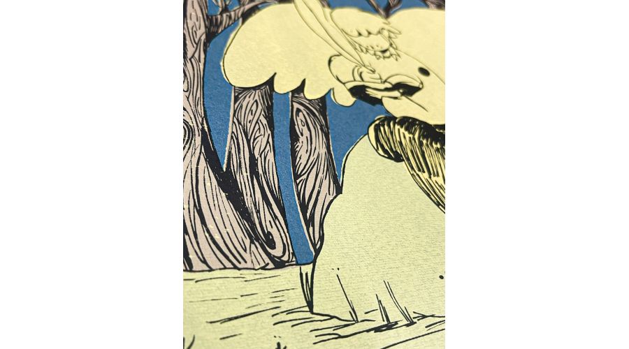 Reproduction d'un dessin personnel, 