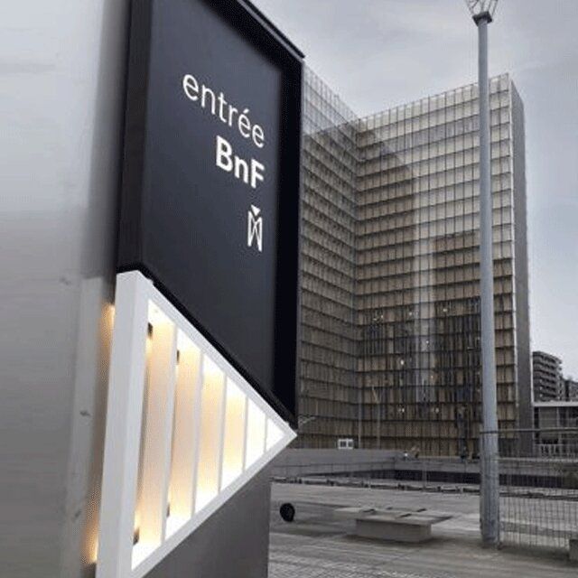 Prix de la Signalétique création en externe