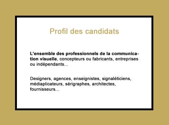 Visuel présentant de profil des candidats du concours ICONA D'OR