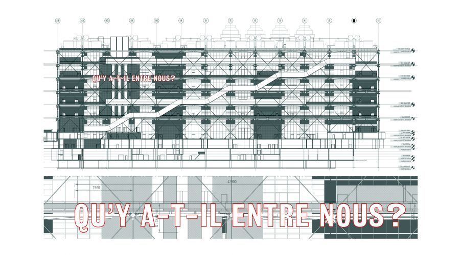 Réalisation d'une enseigne Néon au centre Pompidou