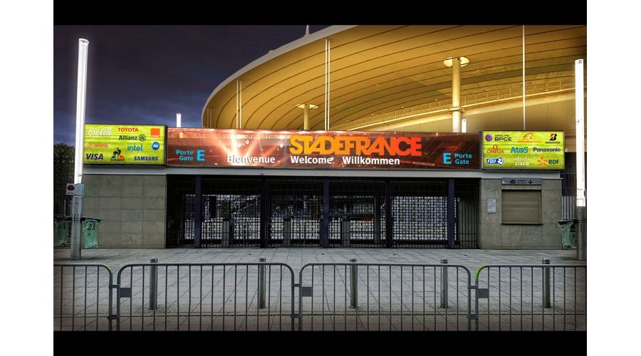 Stade de France - Remplacement de la signalisation dynamique des entrées