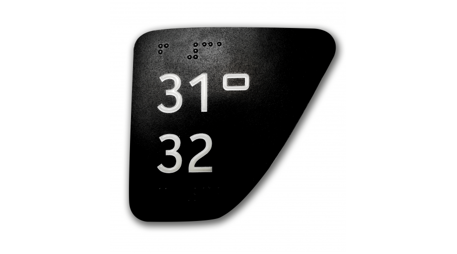 SIGNALETIQUE BRAILLE ATR AIR CORSICA