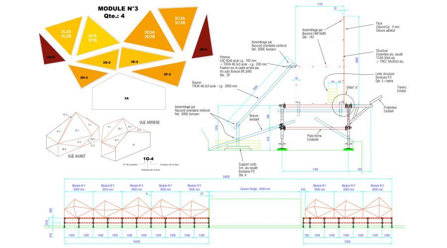 Pondorly : habillage architectural en 3D