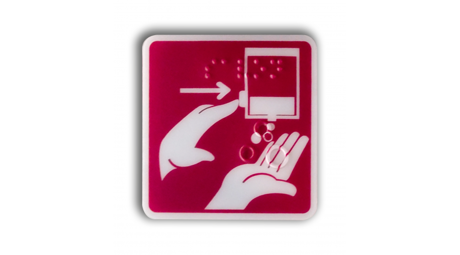SIGNALETIQUE BRAILLE ATR AIR CORSICA